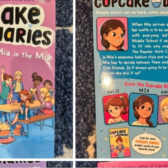 Cupcake diaries the graphic novel . Books 1-4. - Picture 4 of 5